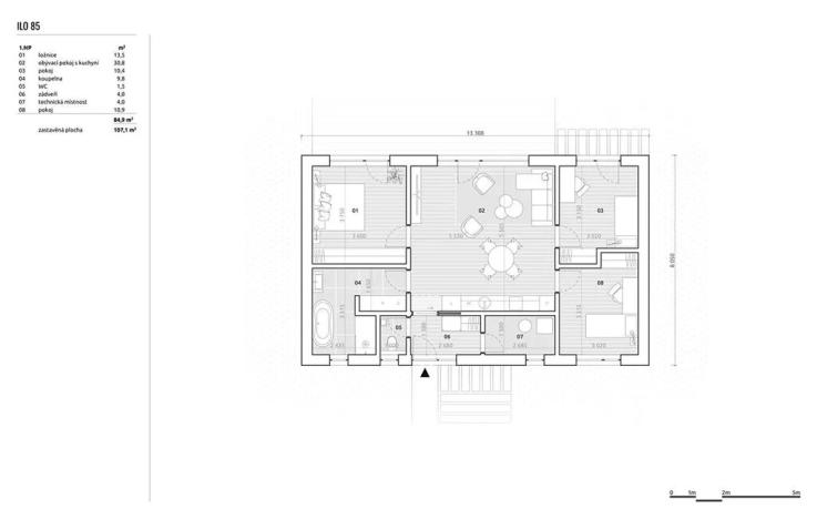 Prodej rodinného domu, Ostrava, 85 m2