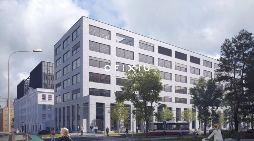 Pronájem kanceláře, Brno, Botanická, 1200 m2