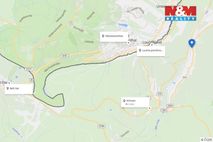 Prodej ubytování, Loučná pod Klínovcem - Háj, 285 m2