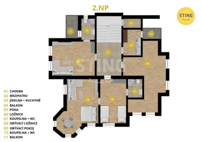 Prodej rodinného domu, Hroubovice, 500 m2