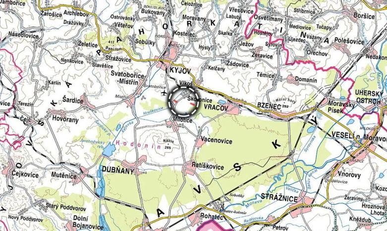 Prodej pole, Skoronice, 5446 m2