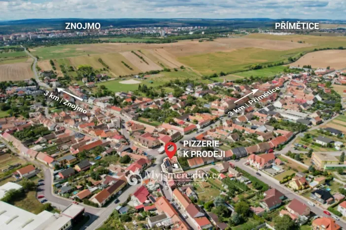 Prodej restaurace, Kuchařovice, 8.Května, 114 m2