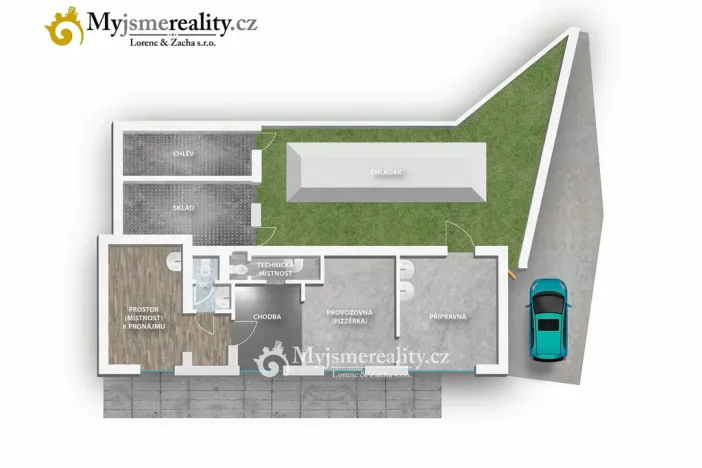 Prodej restaurace, Kuchařovice, 8.Května, 114 m2