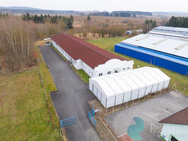 Pronájem výrobních prostor, Milevsko, 1250 m2