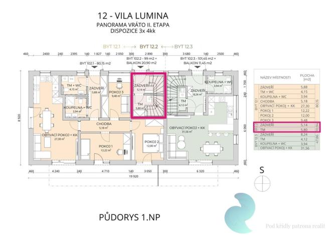 Prodej bytu 4+kk, České Budějovice, Radniční, 98 m2