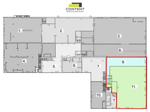 Pronájem obchodního prostoru, Čestlice, Průhonická, 633 m2