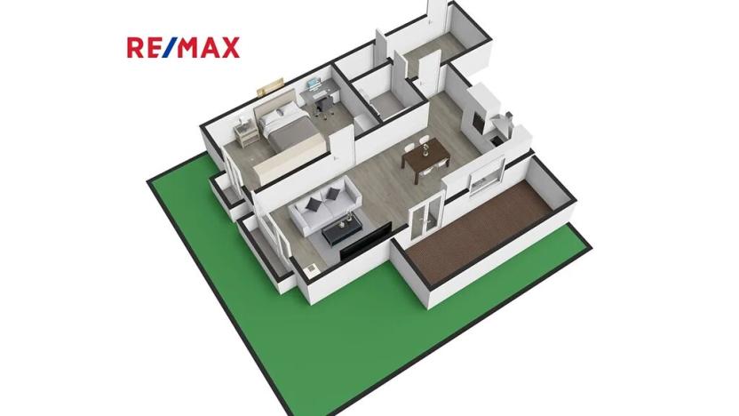 Prodej bytu 2+kk, Hradec Králové, Meruňková, 60 m2