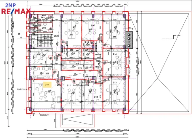 Pronájem kanceláře, Třebíč - Nové Město, Brněnská, 31 m2