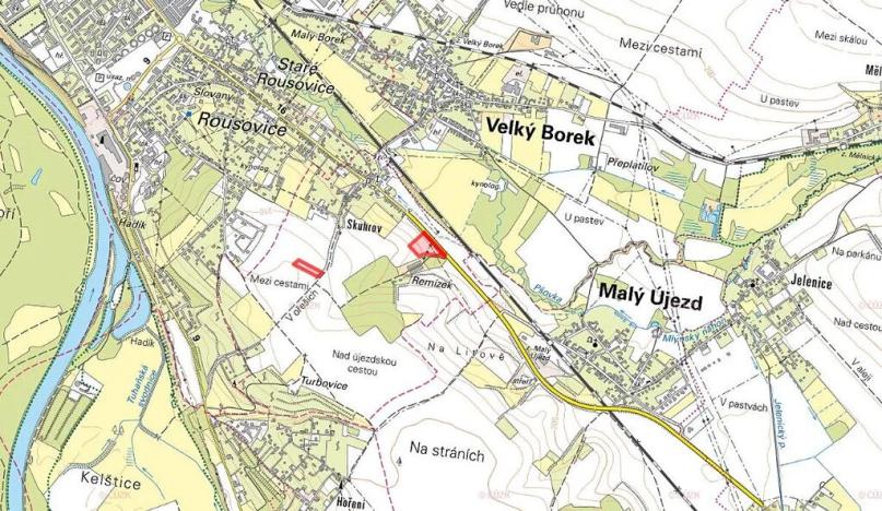 Prodej pole, Velký Borek, 6136 m2