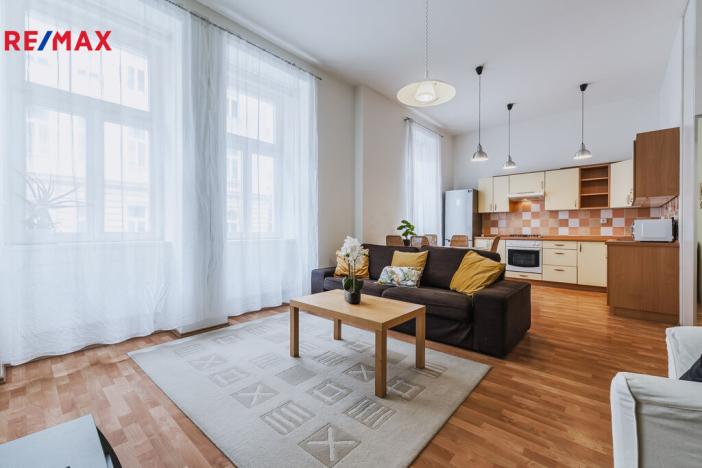 Pronájem bytu 2+kk, Praha - Žižkov, Blahníkova, 53 m2