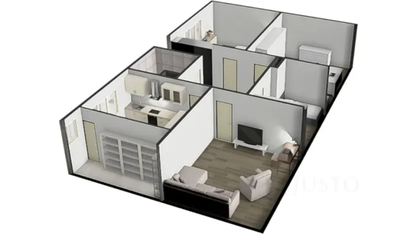 Prodej rodinného domu, Čimelice, 98 m2