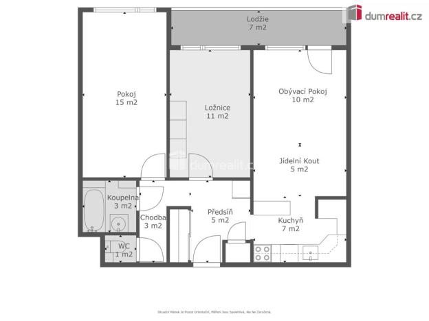Prodej bytu 3+kk, Praha - Hloubětín, Slévačská, 70 m2