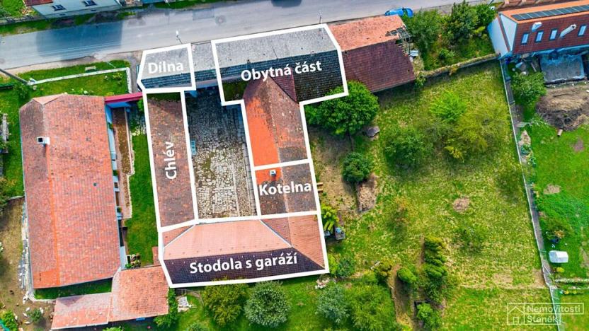 Prodej rodinného domu, Štěkeň, Kestřanská, 250 m2