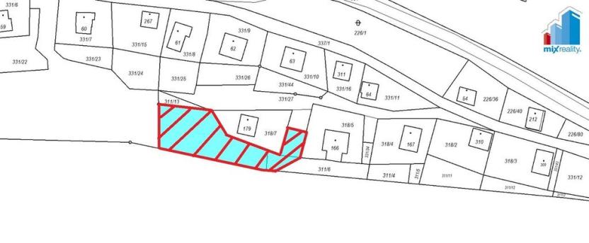 Prodej pozemku pro bydlení, Stříbro - Butov, 710 m2