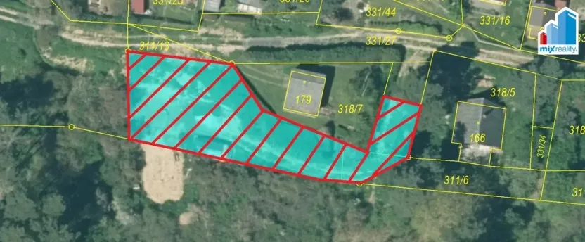 Prodej pozemku pro bydlení, Stříbro - Butov, 710 m2