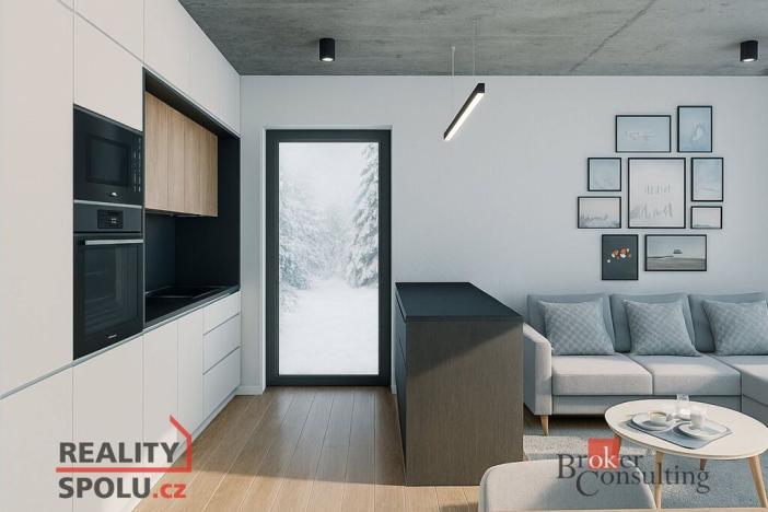 Prodej bytu 2+kk, Boží Dar, 71 m2