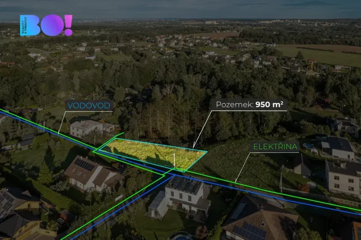 Prodej pozemku pro bydlení, Havířov - Bludovice, 950 m2