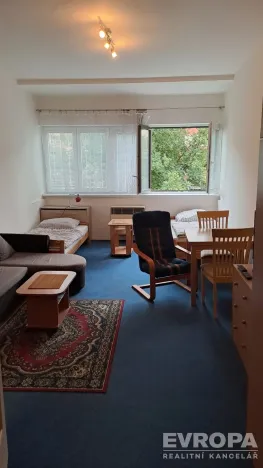 Pronájem bytu 1+kk, Praha - Nusle, U družstva Ideál, 25 m2