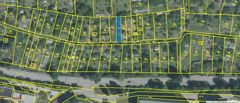 Prodej zahrady, Český Krumlov, Na Svahu, 140 m2