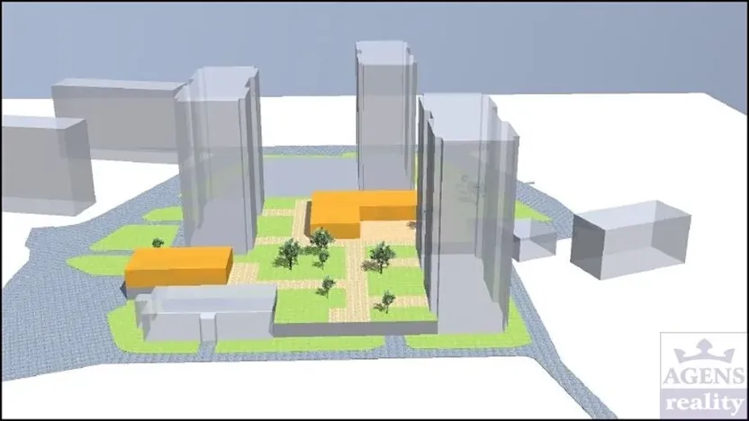 Prodej komerčního pozemku, Praha - Žižkov, Květinková, 3953 m2