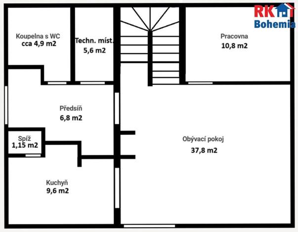 Prodej rodinného domu, Český Brod, Lázeňská, 151 m2