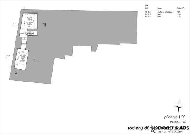 Prodej rodinného domu, Kořenec, 601 m2