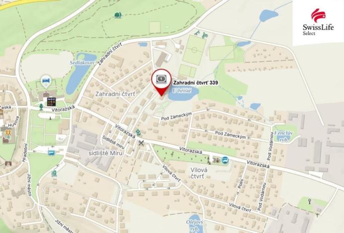 Prodej bytu 3+1, Nové Hrady, Zahradní čtvrť, 71 m2