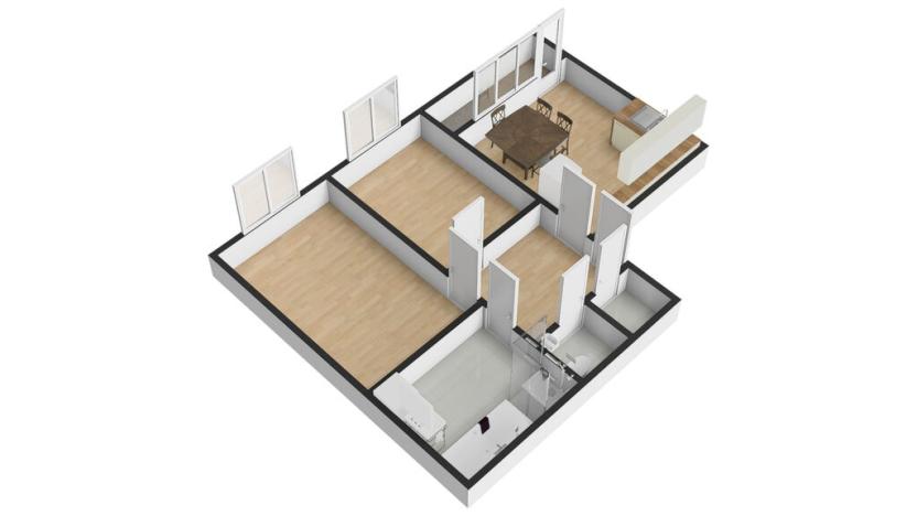 Pronájem bytu 3+kk, Praha - Řepy, Makovského, 68 m2