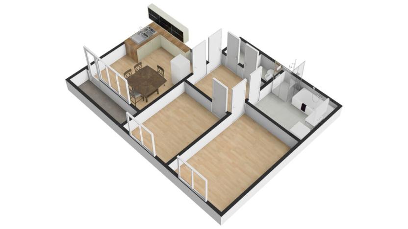 Pronájem bytu 3+kk, Praha - Řepy, Makovského, 68 m2