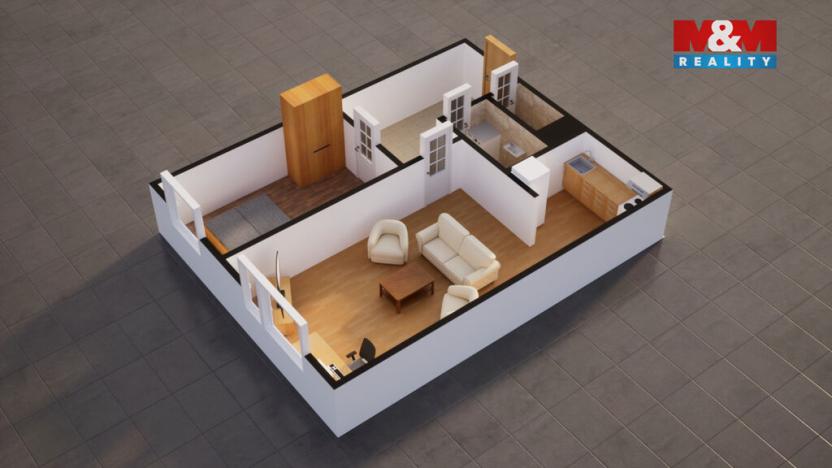 Prodej bytu 2+1, Mladá Boleslav - Mladá Boleslav II, Jana Palacha, 45 m2