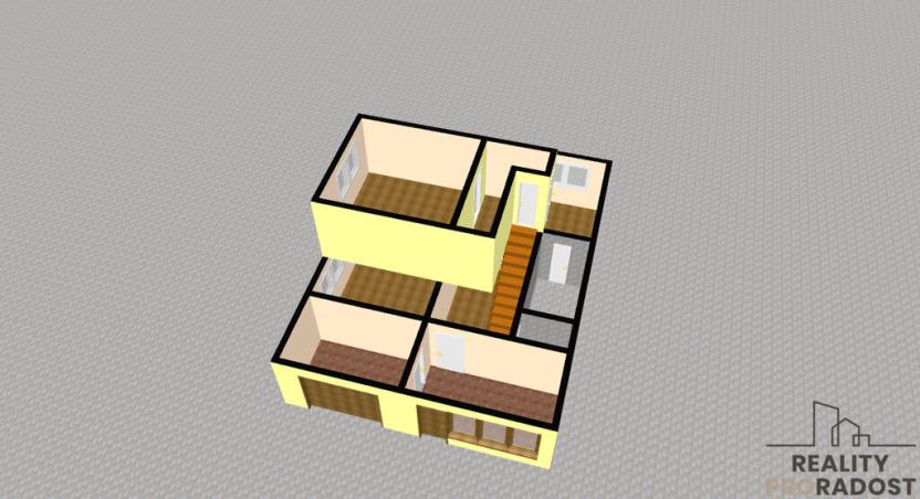 Prodej rodinného domu, Přerov - Přerov VIII-Henčlov, Výmyslov, 64 m2