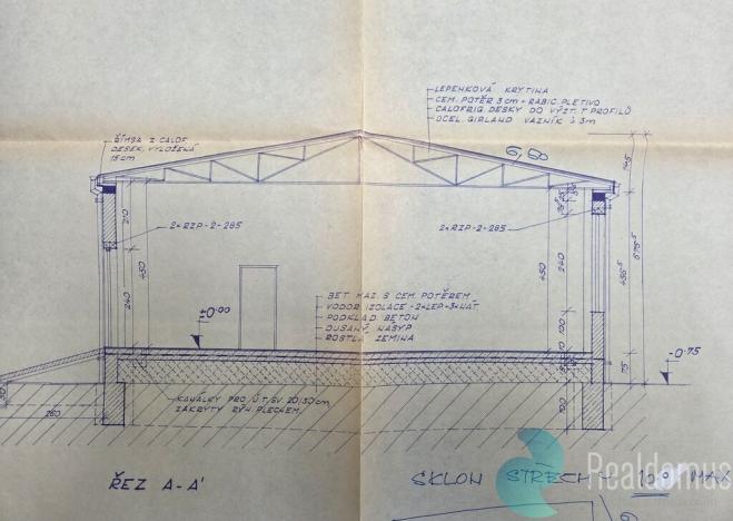 Pronájem skladu, České Budějovice, 629 m2