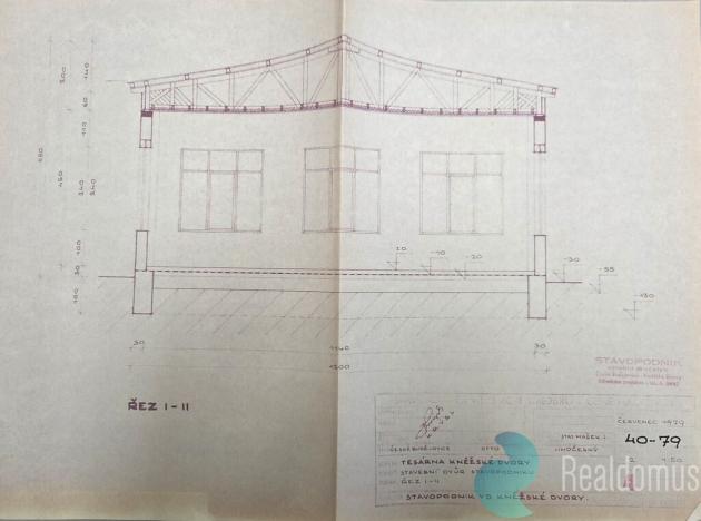 Pronájem skladu, České Budějovice, 840 m2
