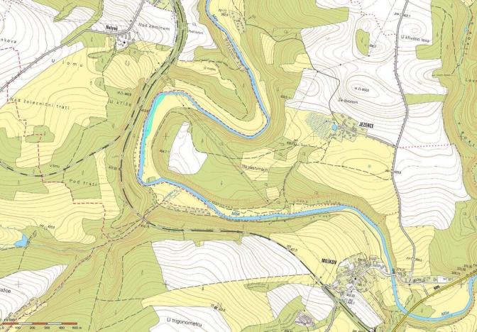 Prodej rybníku, Svojšín - Holyně, 4028 m2