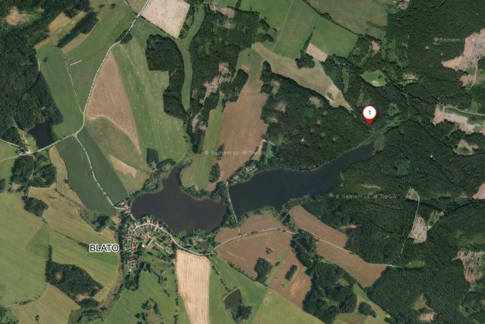 Prodej louky, Nová Bystřice - Blato, 9920 m2