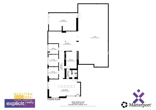 Pronájem obchodního prostoru, Staré Město, Brněnská, 387 m2