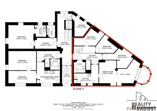 Pronájem bytu 4+1, Chotěboř, Herrmannova, 109 m2