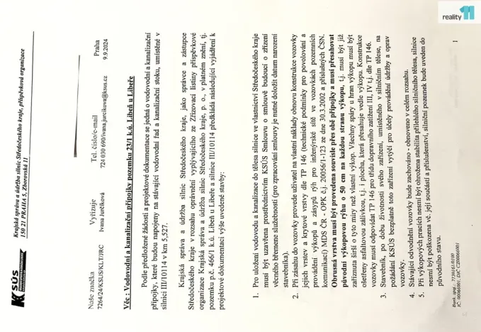 Prodej pozemku pro bydlení, Libeř - Libeň, 1725 m2