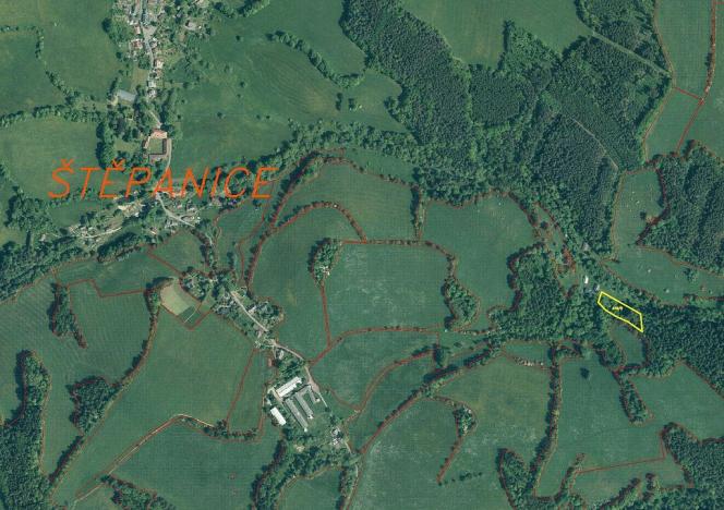 Prodej pozemku, Hartmanice, 3924 m2
