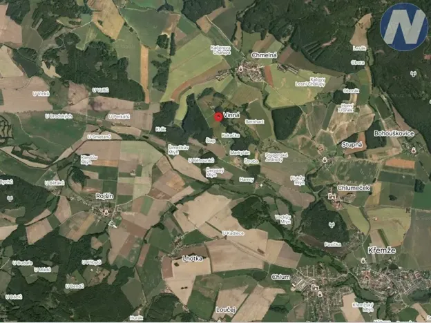 Prodej zahrady, Křemže, 2794 m2