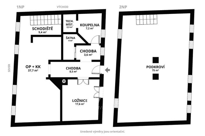 Prodej rodinného domu, Smečno, Na Bambouze, 165 m2