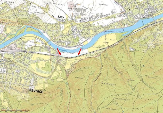 Prodej pole, Lety, Lety pod lesem, 500 m2