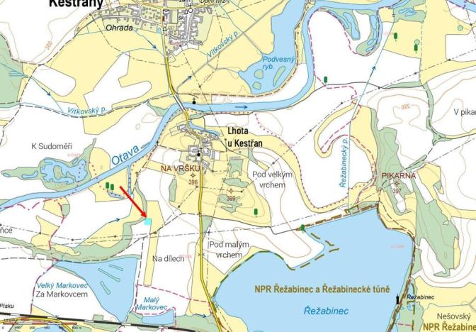 Prodej pole, Kestřany - Lhota u Kestřan, 1690 m2