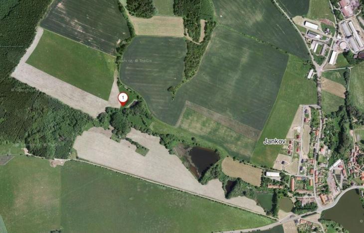 Prodej zahrady, Jankov, Pod Chrastišovem, 888 m2