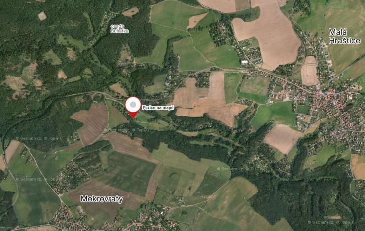 Prodej zahrady, Mokrovraty, 2125 m2