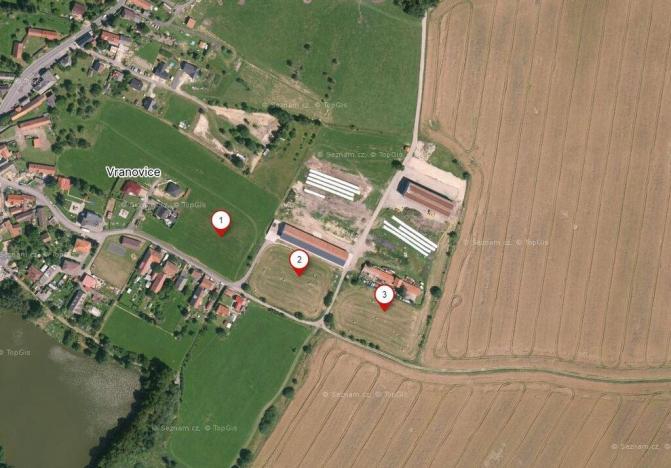 Prodej pole, Vranovice, 3258 m2