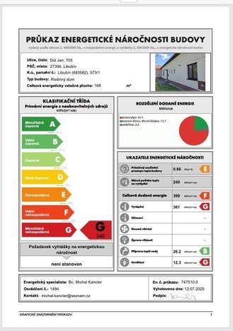 Prodej rodinného domu, Libušín, Důl Jan, 130 m2