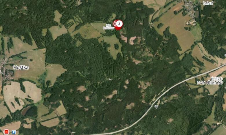 Prodej louky, Staré Sedliště - Labuť, 1713 m2