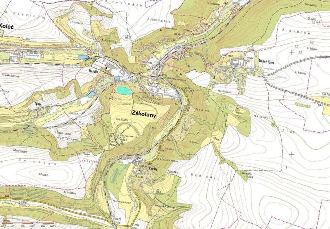 Prodej louky, Zákolany, 8740 m2