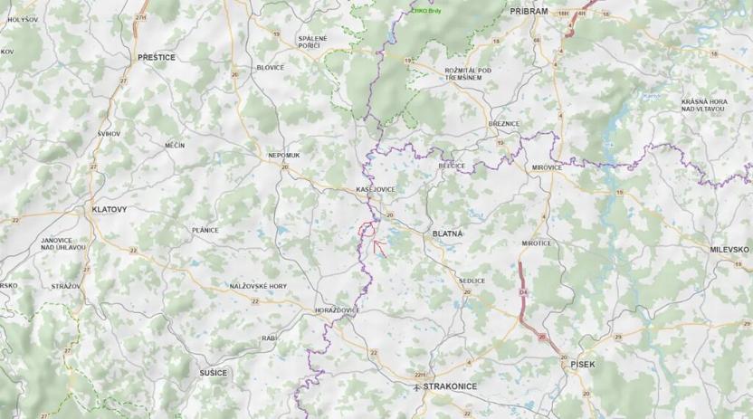 Prodej podílu rybníku, Hradiště, 635 m2